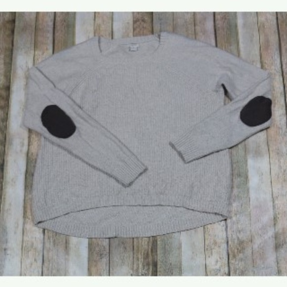 J. Crew Sweaters - J. Crew Warmspun Swingy Elbow Patch Sweater A9050